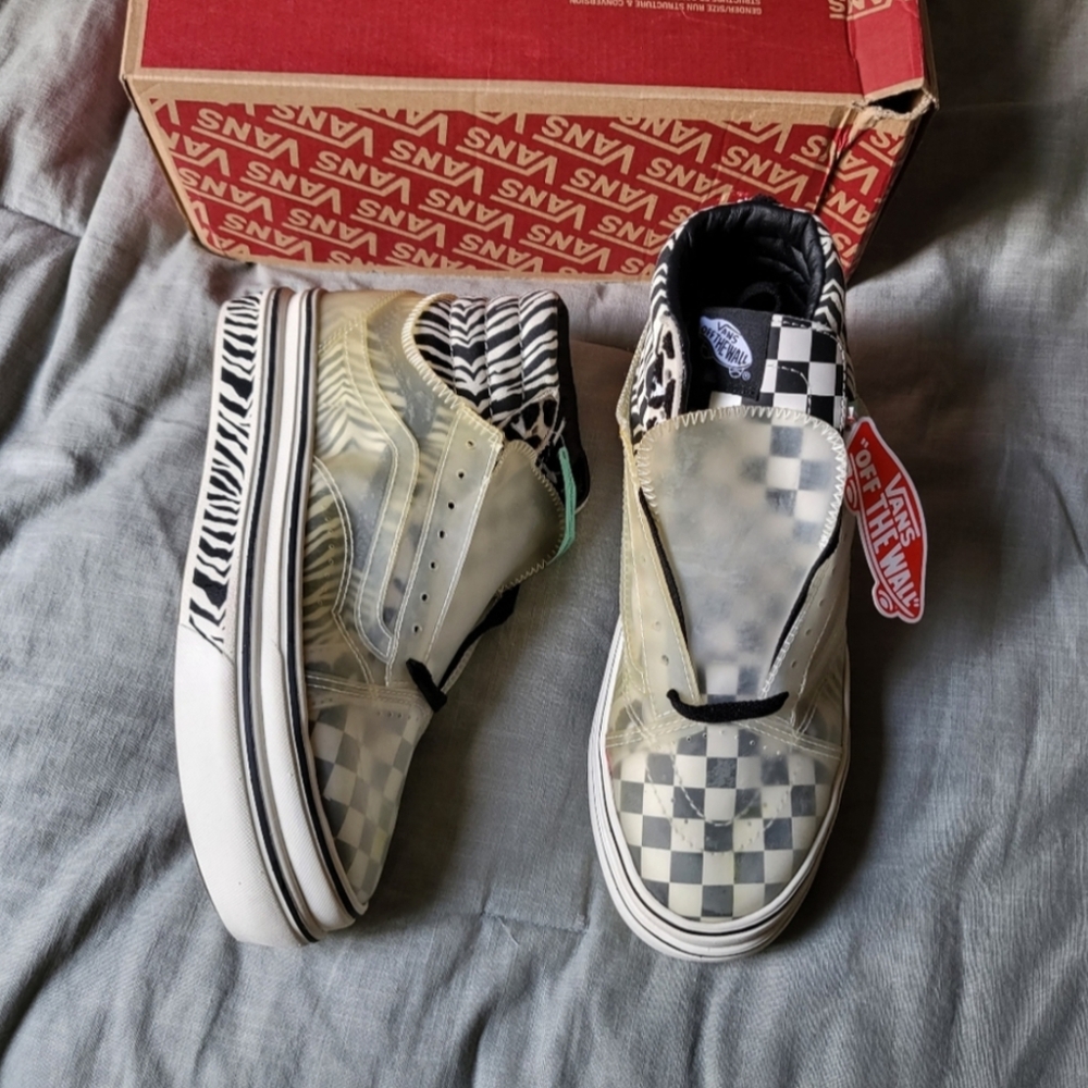 Vans Super Comfycush Sk8 Hi Platform Skool Women Mixed Media 032026 - Picture 2 of 10